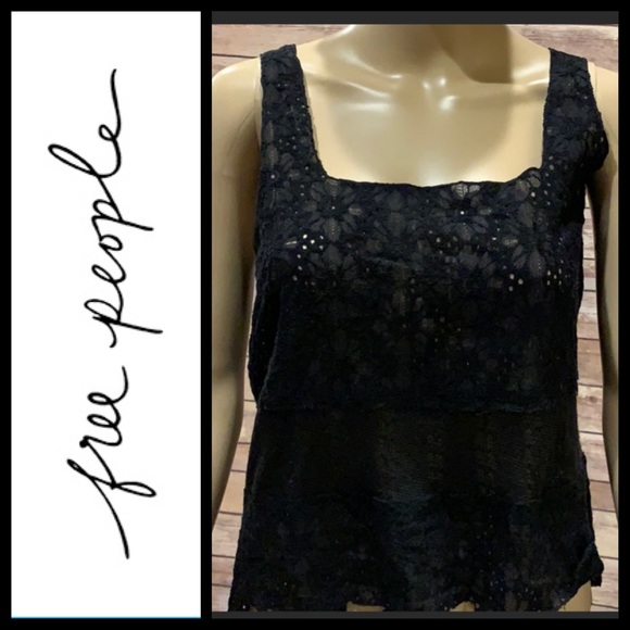 Free People Tops - 💗NWT FREE PEOPLE CROCHET TANK